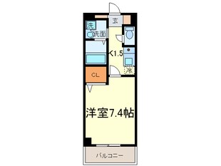 クレセ－ル新栄の物件間取画像